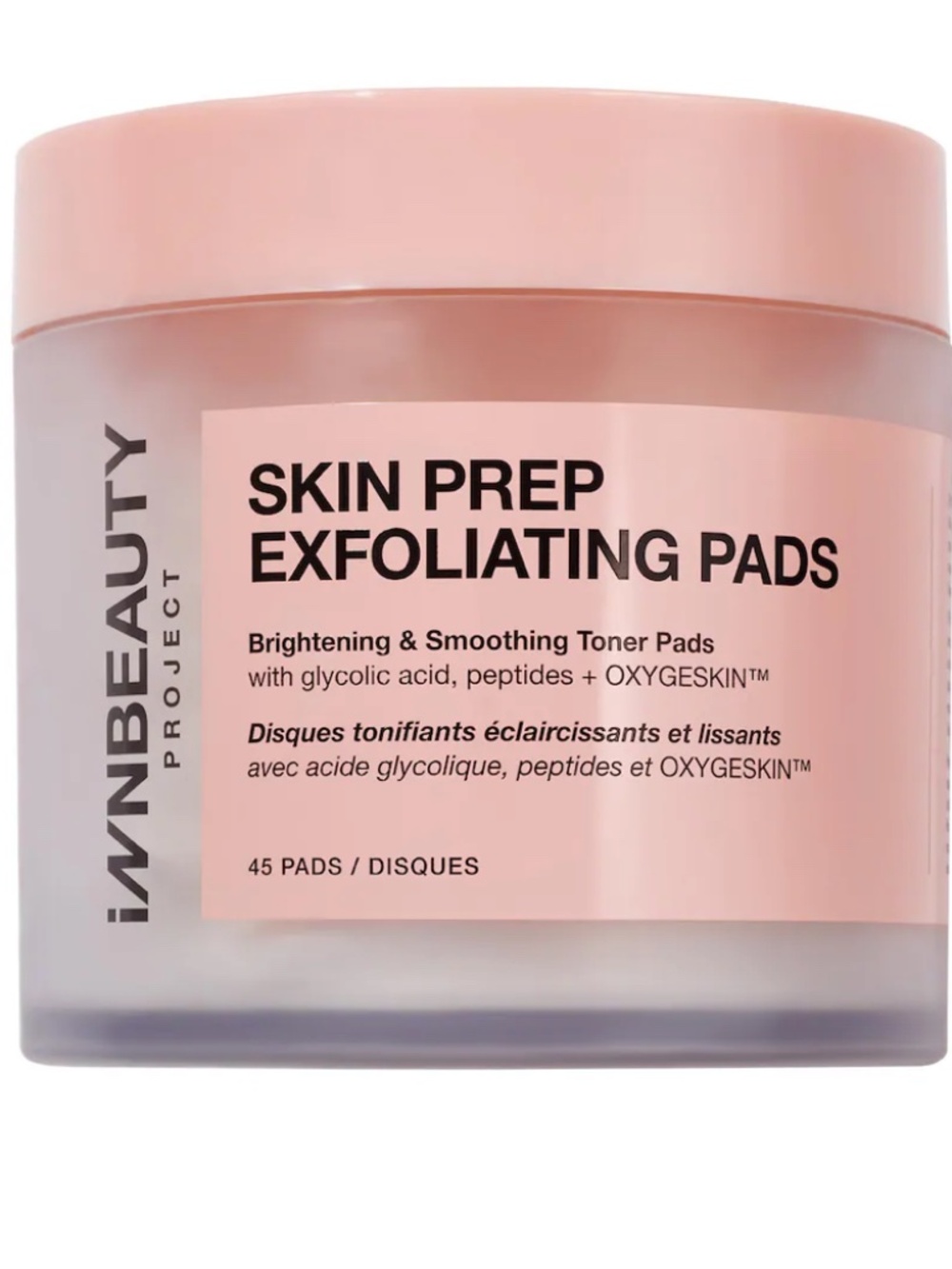 INNBEAUTY PROJECT  Skin Prep Brightening & Exfoliating Pads with Glycolic Acid